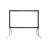 YardMaster 2 58" diag. 16:9 Portable Folding Frame Projector Screen