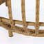 Table basse à tissage artificiel en rotin de style ottawa, fabriquée à la main pour une utilisation intérieure et extérieure, parfaite pour le salon, le patio et le jardin