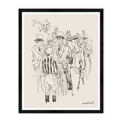 Horse Race Winner Print