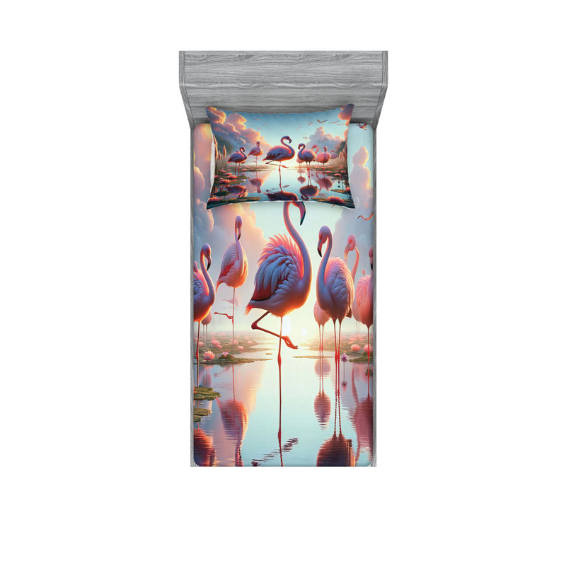 Ensemble de draps en microfibre pour chambre d'amis, Simple