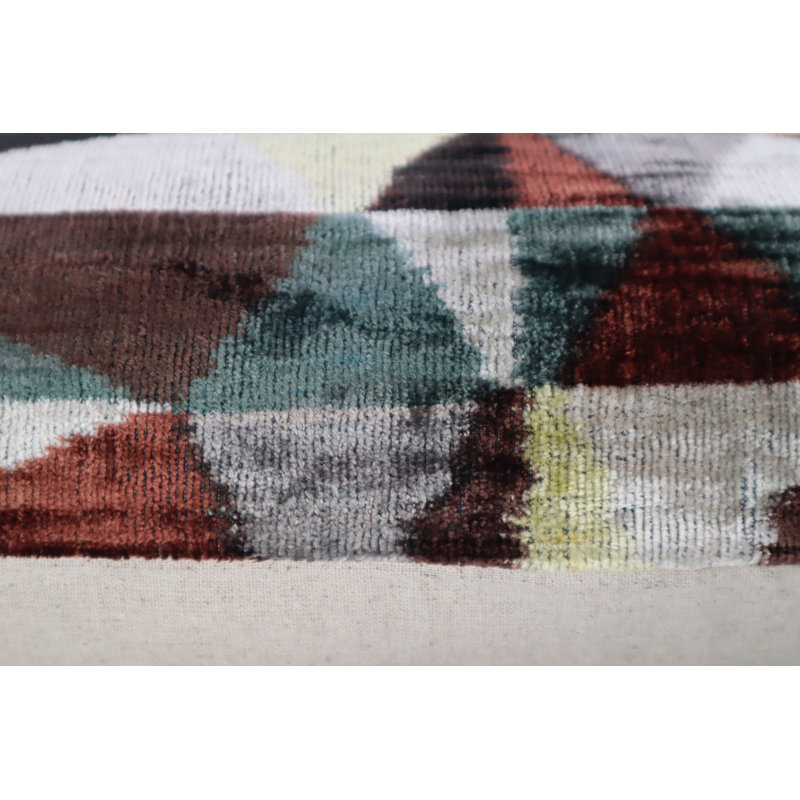 Velvet Lumbar Pillow Cover & Insert