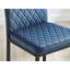 Kenesaw Luxury Breakfast Bar Stool in Quilted Design Velvet Leg - Modern Chic Kitchen-772275609-753626247