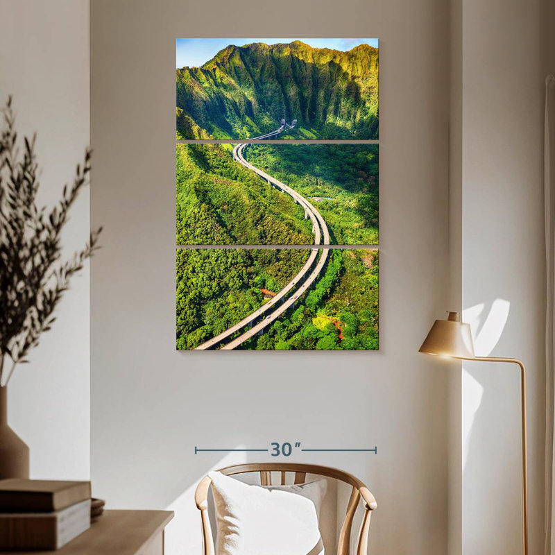 Mehar Oahu Freeway, 65" H x 42" W
