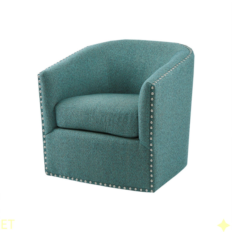 Fauteuil pivotant Tyler, Vert