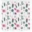 Ensemble de rideau de douche Cactus + crochets-44221803