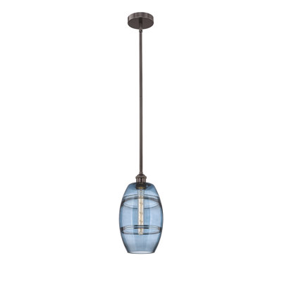 Mini-luminaire suspendu avec tige 10 "Edison Bettylou - 616-G557