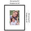  Cadre photo 24 x 30 - Utiliser comme cadre 13 x 19 avec passe-partout ou cadre 24 x 30 sans passe-partout - Cadre photo fin avec plexiglas poli - noir-1657676156-1657676154