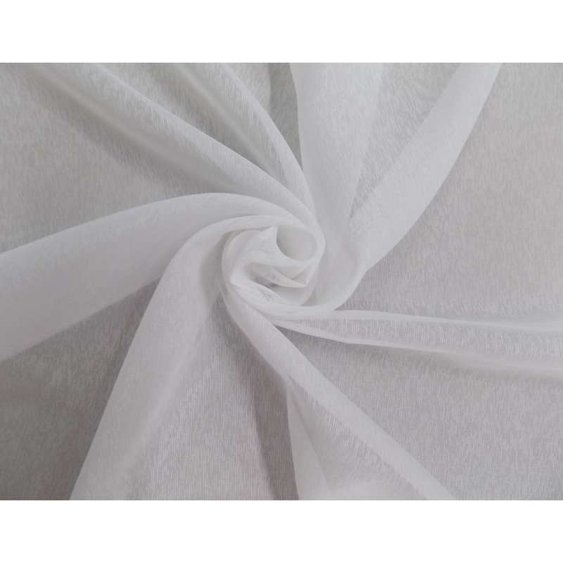 Mara curtain, semi -transparent with 1: 3 pleat band, 500cm Width x 145cm Drop