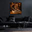  «Coffee Cup Surfing» par Rey Klimt, art mural en verre acrylique, 36 po x 36 po-1230767966
