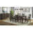 Keshan Whiskey River 60-78" Wide Table with Leaf, Gun Powder Gray