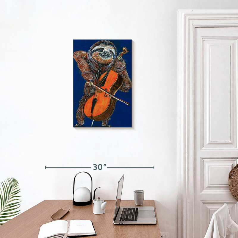 Brampt Slow Yo Ma, 24" H x 16" W