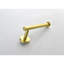 3 quincaillerie de salle de bain en or brossé - style contemporain. Prévient les égratignures et la rouille. Pour Tidy. Bords lisses modernes pour installation simple. Résiste à la corrosion. Fixation murale-1409270728