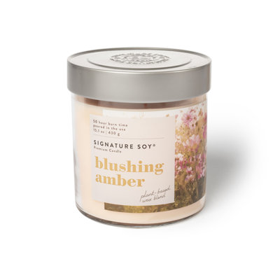 Bougie parfumée ambre Signature