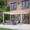 Baudi Solid Wood Pergola