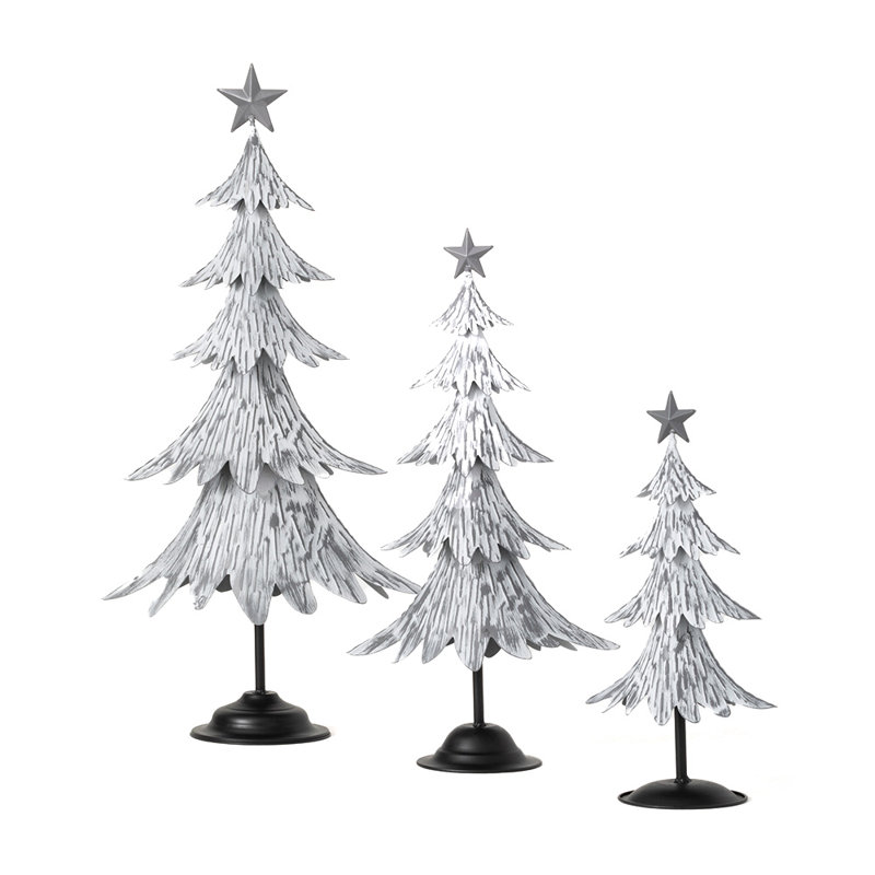Ensemble d'arbres en métal 3 pièces Surber