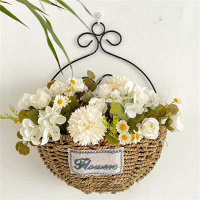 Wall-Mounted Artificial Flower