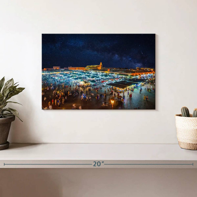 Nicci, Marrakech, Maroc, horizon, H 8 po x l 12 po