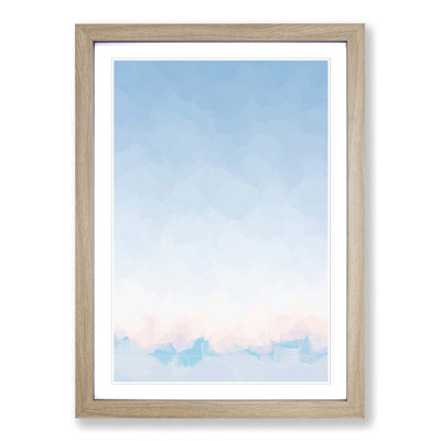 Kiss of the Sun in Abstract - Picture Frame Graphic Art Print