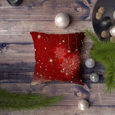 Decorative Cushion Cover, 50% Polyester / 50% Cotton, 16.9 x 16.9 Inches | Digital Print Design, Machine Washable at 86°F | Perfect for Home Decor, Living Room, and Bedroom Accent, Soft and Durable Fabric
