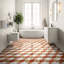 Hexagon Water - Carreaux de marbre jet en or blanc rouge, naturel et poli pour plancher de projet commercial, 12 pièces par boîte, quatre motifs de face,