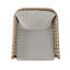 Chaise avec accoudoirs d'appoint