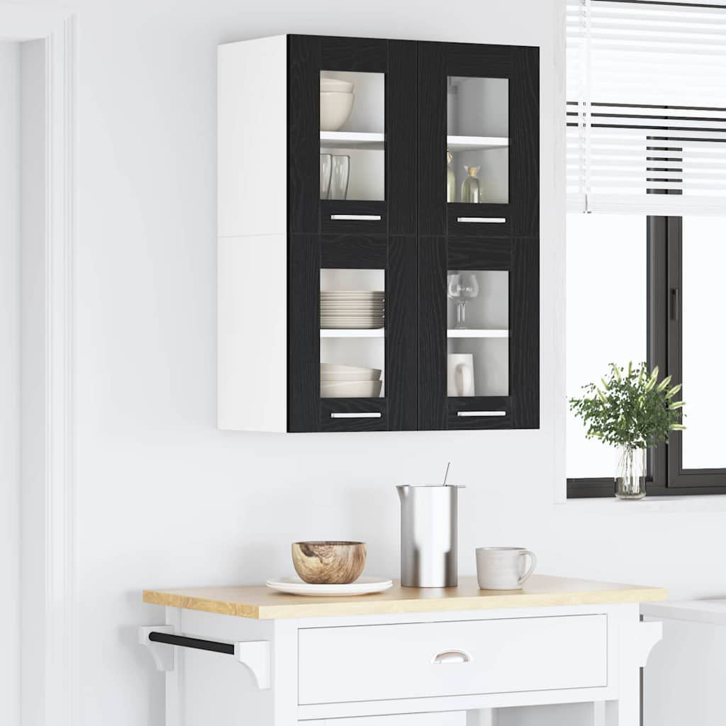 Vidaxl Hanging Cabinet Riga 2 Pcs Artisan Oak 60 X 31 X 40 Cm