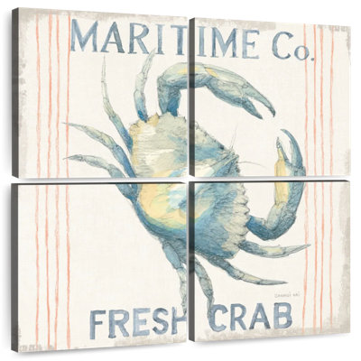 Kema Floursack Nautical Square III Wall Sign