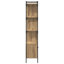 154.5cm H x 44.5cm W Metal Bookcase-1586542342