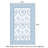 3' X 5' Non-Slip Indoor Area Rug with Floral Pattern Machine Washable,Dusty Blue-1424401014-1421398654