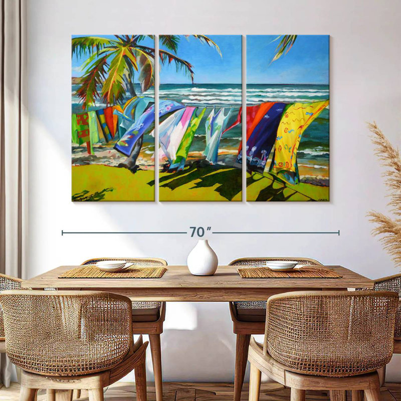 Brises tropicales Gillard, H 42 po x l 65 po