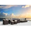 Ensemble de conversation avec coussins pour 13 personnes Fredric Wicker / Rattan-2067716643-2067716644