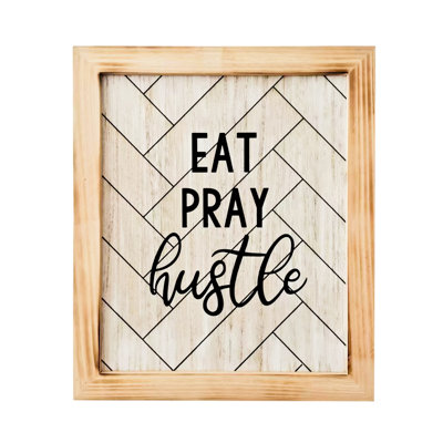 Décoration murale en bois 15,75 po