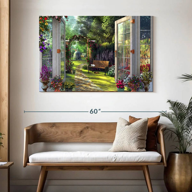 Senne Home Garden View, H 32 po x l 48 po