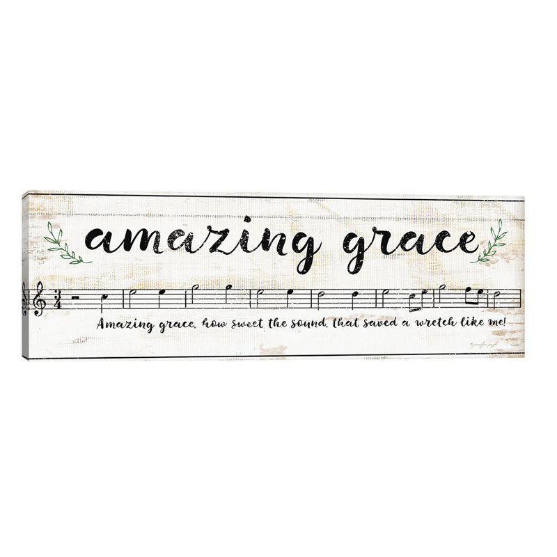 Amazing Grace III by Jennifer Pugh - Wrapped Canvas Panoramic Print, 121.92 cm H x 40.64 cm W x 3.175 cm D