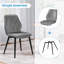 82cm H Upholstered Dining Chair Side Chair-283263742