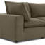 Hadleigh Malinda Chocolate Brown Velvet Modular Sofa