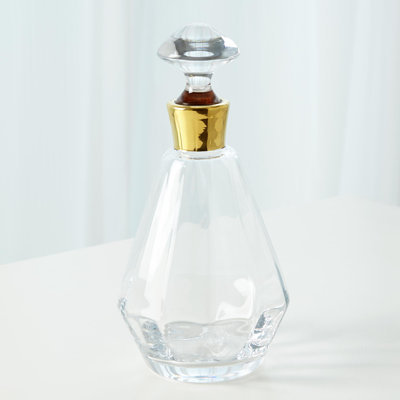 Prism Decanter-Gold