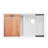 Ruvati 32-inch Undermount Workstation Granite Composite Quartz Kitchen Sink 50/50 Double Bowl-114374767