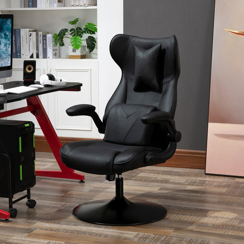 Inbox Zero Adjustable Swiveling PC & Racing Game Chair
