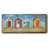Bright Beach Huts- Framed Canvas-1115035613