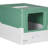 Foldable Cat Litter Housing - , Large Capacity, Cage Spacious Interior, Odor Controller