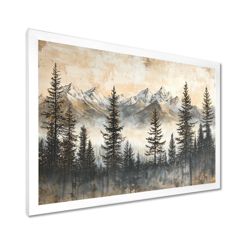 Gerarde - Landscapes Wall Art, Reproduction encadrée d'une seule photo, H 34 po x l 44 po, Blanc