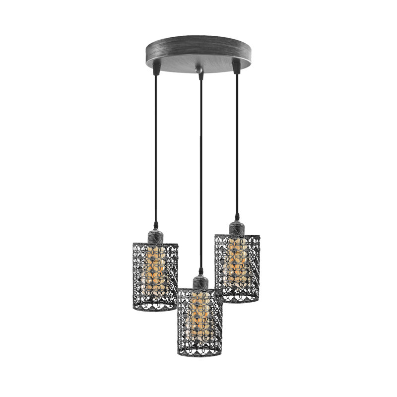 Chorio 3 - Light Pendant, No, Brushed Silver
