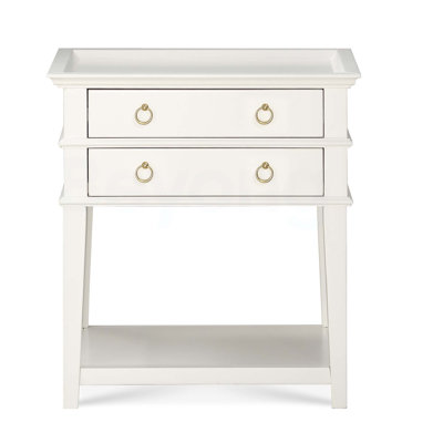 Nightstand With Drawer And Open Shelf