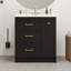 Ensemble de meuble-lavabo charmant avec plusieurs tiroirs et une fabrication durable pour des salles de bain élégantes-112430125