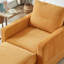 Chaise d'appoint en velours côtelé American Traditional-529816462