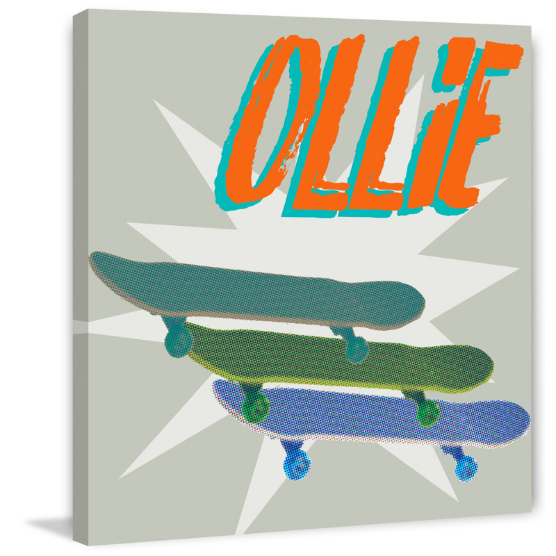 Debora SK8R IV - Advertisements On Canvas, 45cm H x 45cm W