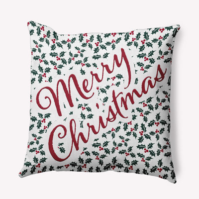 Coussin décoratif en polyester floral