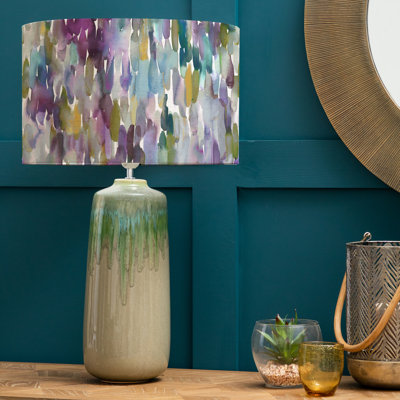 Neo Table Lamp & Azima Eva Lotus Shade