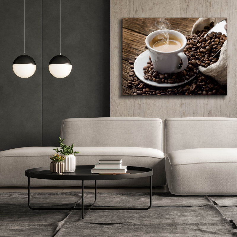 " Time For Coffee ", 40" H x 54" W x 1.5" D